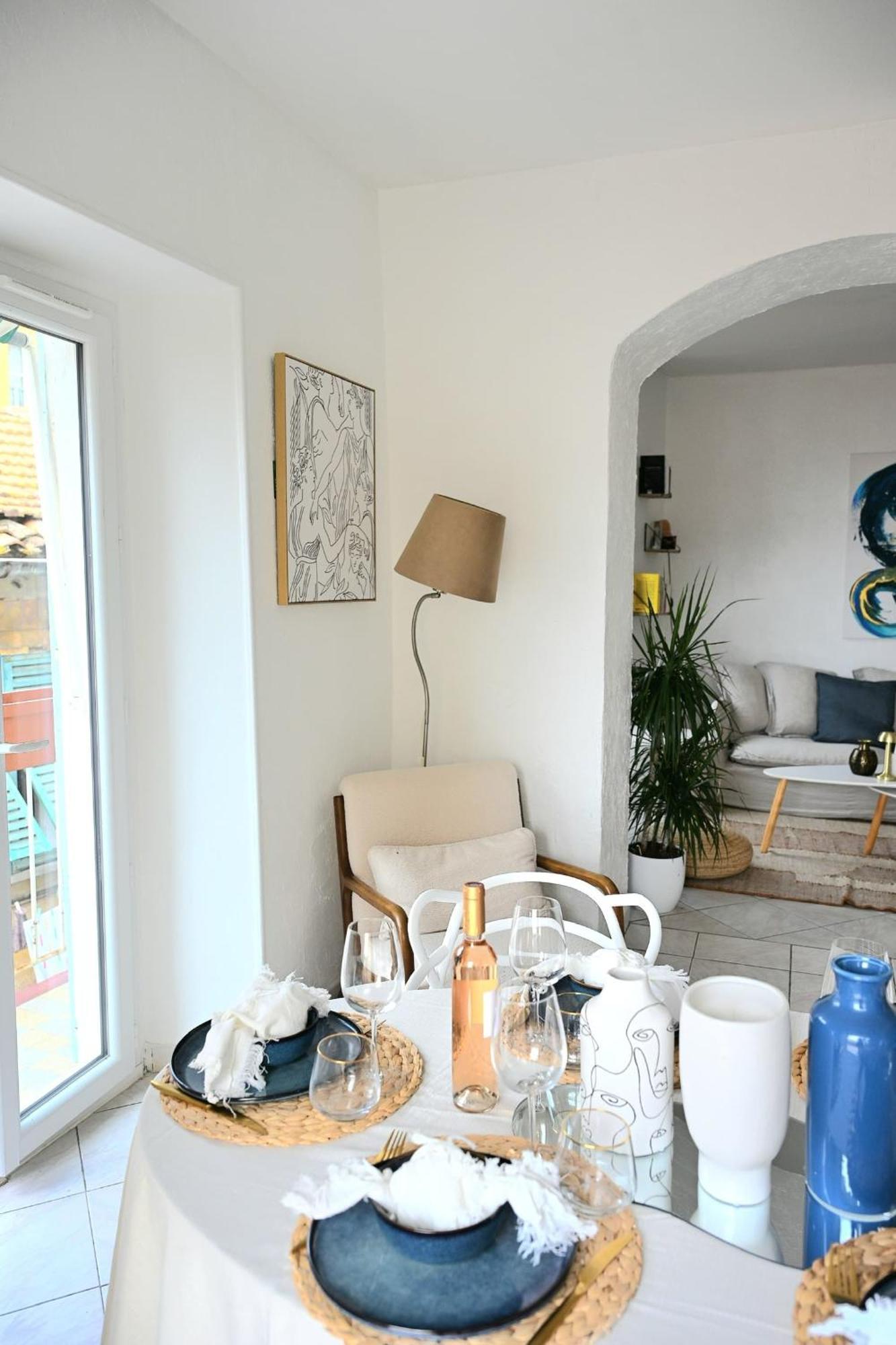 The Seaside Serenity - Calm & Charming Bay View Flat - Heart Of Villefranche Exterior photo